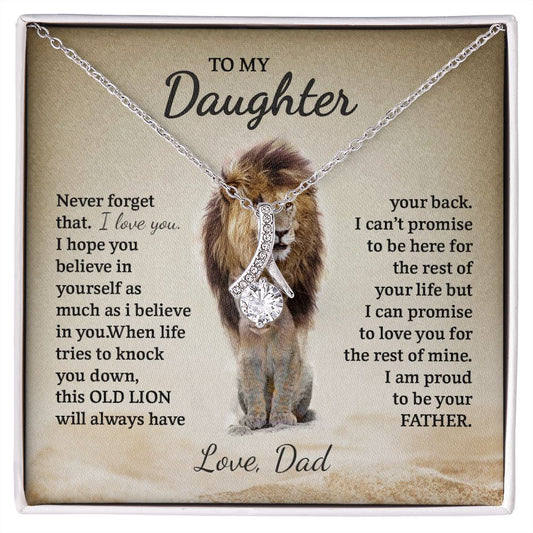 My Daughter | I'll protect you always - Alluring Beauty necklace