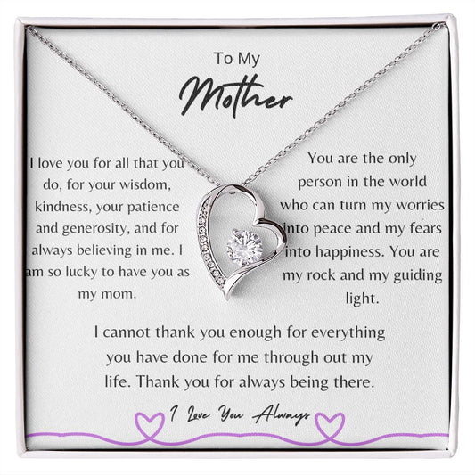 Mother| heart necklace